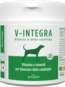 Canideo V-INTEGRA Chien Adulte - Supplément Complet Riche en vitamines et minéraux