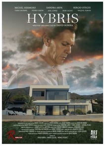 a man in a white shirt and a red ribbon, film, spain, Hybris