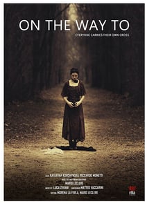 a woman in a long dress standing in a forest, on the way to, shortfilm, leclere