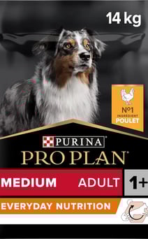 Canideo croquette pour chien PURINA PRO PLAN  Medium Adult 1+ Everyday Nutrition