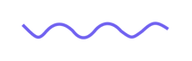 wiggly purple divider
