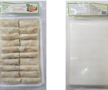 Frozen Shrimp Pastry / Rice Paper Spring Roll / Chả Giò Bánh Tráng Tôm UpBe Food