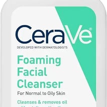 Foaming facial cleanser for oily skin
