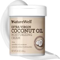  NATURE WELL Extra Virgin Coconut Oil Moisturizing Cream for Face