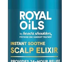 Head & Shoulders Anti Dandruff Scalp Elixir Treatment, Instant Soothe, Royal Oils Collection with Co