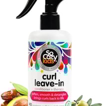 So Cozy Leave In Conditioner Spray (8 Fl Oz) Paraben-Free Detangler for Kids' Curly Hair, Deep Condi