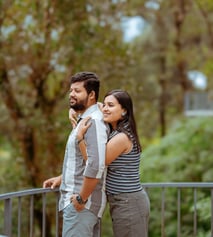 Pre wedding photoshoot at Kerala