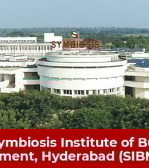 Symbiosis Institute of business, SIBM, Hyderabad.