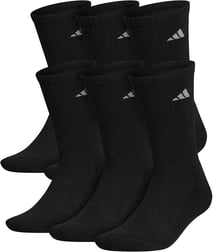 adidas Men's Athletic Cushioned Crew Socks