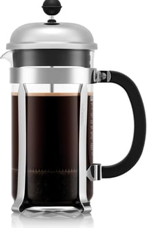 a french press coffee maker