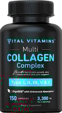 Multi Collagen Complex Vital Vitamins