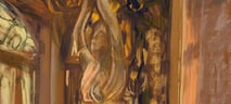 Digital drawing - Marbella hotel lobby