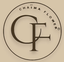 chaima flower logo