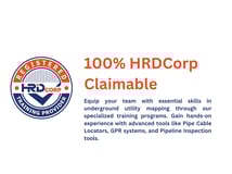 a picture of HRDCorp Logo that show RD-Palmer Academy EML Locator and GPR courses are claimable