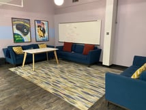 Lovett Blue Room couches