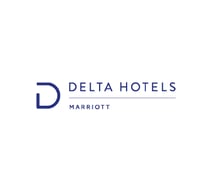 a hotel logo with the delta delta delta delta delta delta delta delta delta delta delta