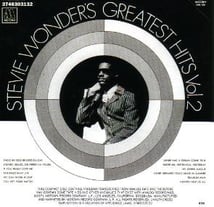 Stevie Wonder Greatest Hits Vol.2 album back