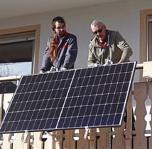 Balkonkraftwerk / Balkonsolaranlage 400 Watt