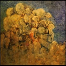 The dreamers Oil on Canvas 60x60cm