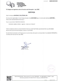 Colegio de Ingenieros de Neuquen