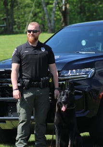 Sgt Jacob Kearsey and OPK9 Hado, Cave City PD KY