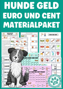 Geld Euro Cent Schulhund Hundeklasse