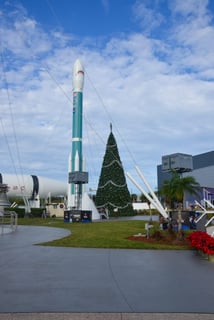 kennedy space center albero natale