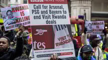 les manifestants congolais dans les rues de Paris