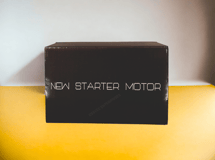 Corrugated folding carton for New Starter Motor