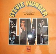 Stevie Wonder Live album cover