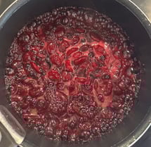 confit de cerises