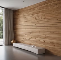 Habillage Muraux fait par Laroux Menuiserie