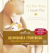 a book cover of a storybook with a teddy bear