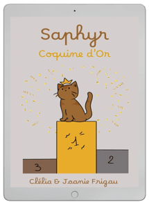 Ebook " Saphyr, coquine d'or" - Clélia et Joanie Frigau
