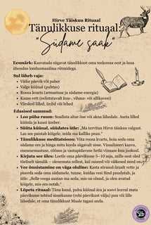 Hirve Täiskuu Rituaal Tänulikkuse Rituaal Soul Sisters Tarot