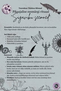 Tuurakuu Rituaal Pikaajalise eesmärgi rituaal Soul Sisters Tarot
