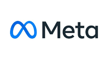 Meta logo for Facebook and Instagram advertising and analytics