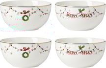 Lenox Merry Grinchmas 4-Piece All-Purpose Bowl Set