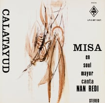 Portada del disco Misa en Soul Mayor.