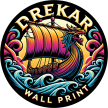 Drekar Wall Print