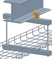 Apply to: Installation of wire mesh cabletray under l-beam or U-channelFit for:Rod 10mm-12mm in DiaI