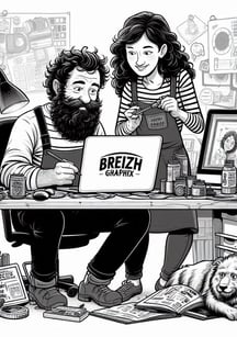 Breizhgraphix au bureau