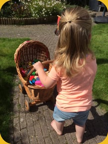 Spelen in de tuin