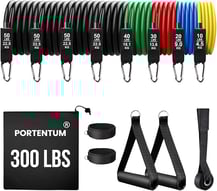 Gomas elasticas musculación - Bandas elasticas para Yoga calistenia Gym Crossfit TRX Pilates Gimnasi