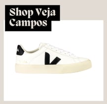 An image of Veja Campo sneakers with the text "Shop Veja Campos"