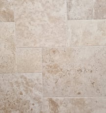 carrelage intérieur style travertin
