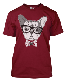 Hipster Frenchie Shirt