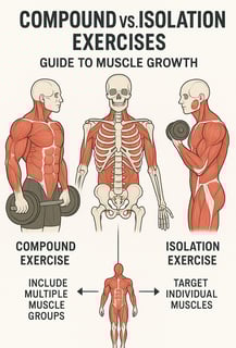 "Isolation vs. Compound for Beginner Gains: Which Builds More Muscle?"