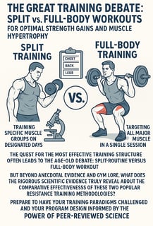 Optimizing Gains: A Scientific Examination of Split and Full-Body Resistance Training