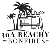 30A Beachy Bonfires logo